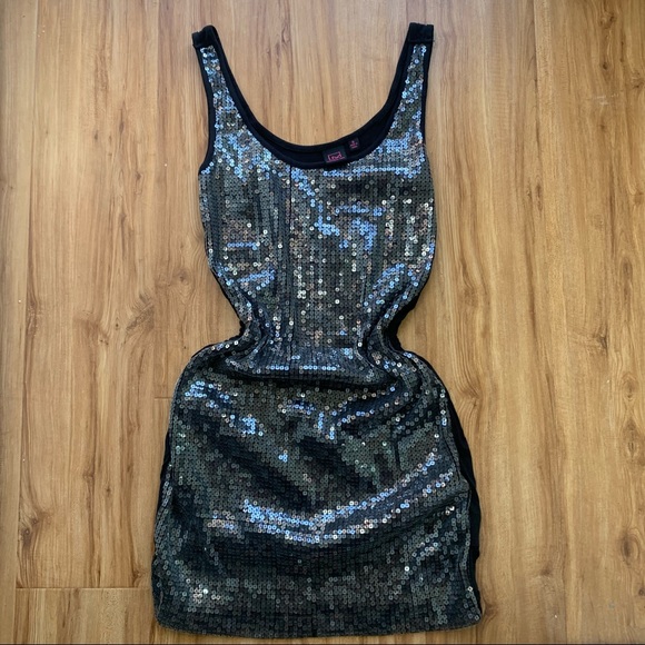 Material Girl Dresses & Skirts - sparkly Bodycon dress